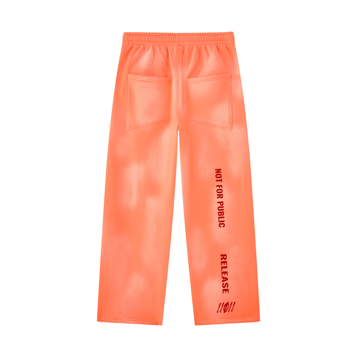 Unisex Sunfade Wide Leg Fleece Sweatpants