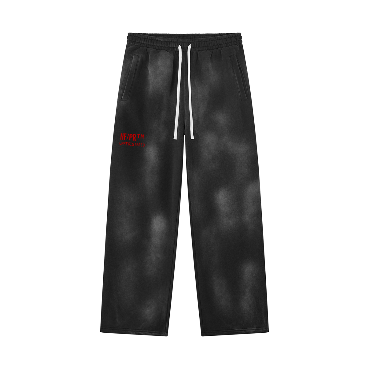 Unisex Sunfade Wide Leg Fleece Sweatpants