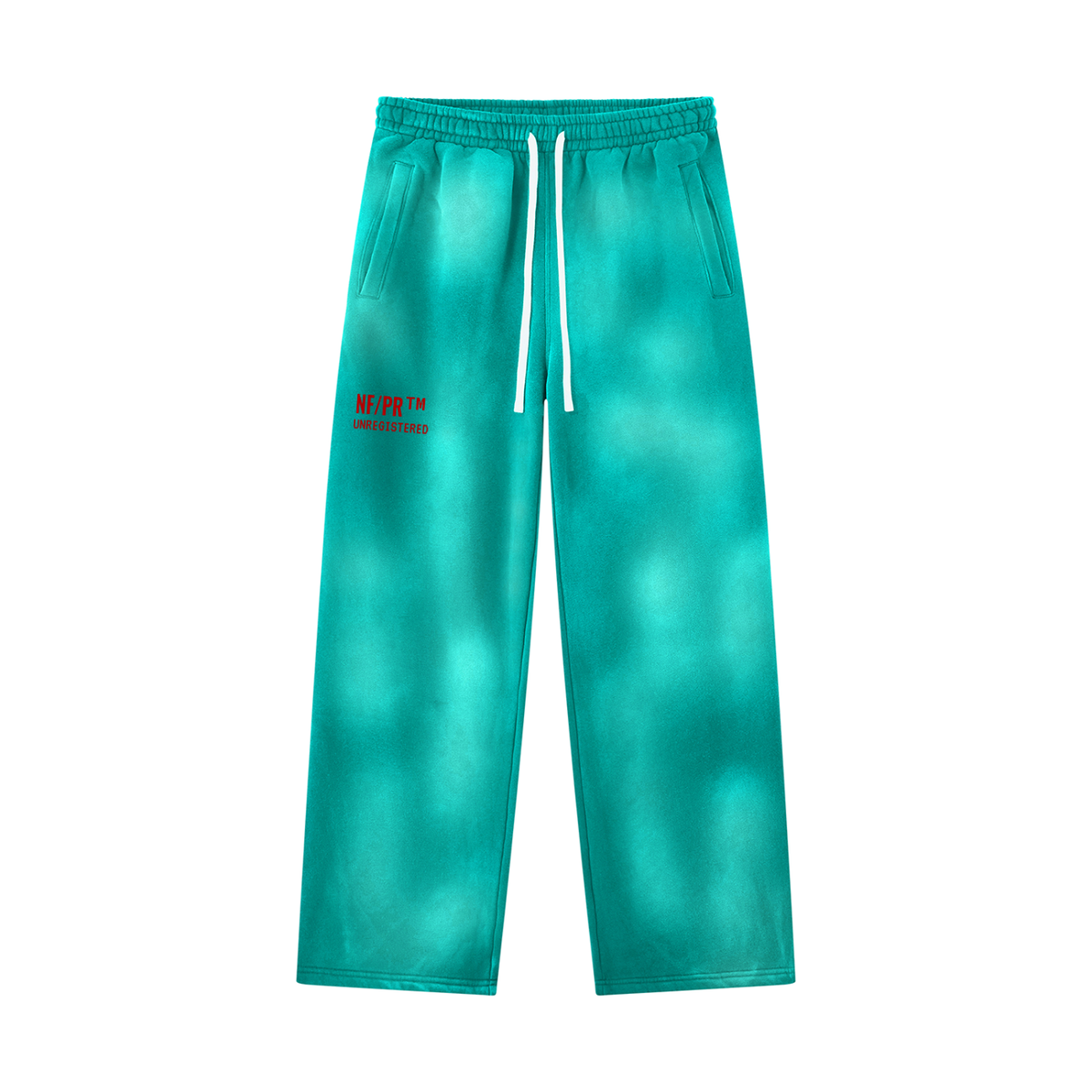 Unisex Sunfade Wide Leg Fleece Sweatpants
