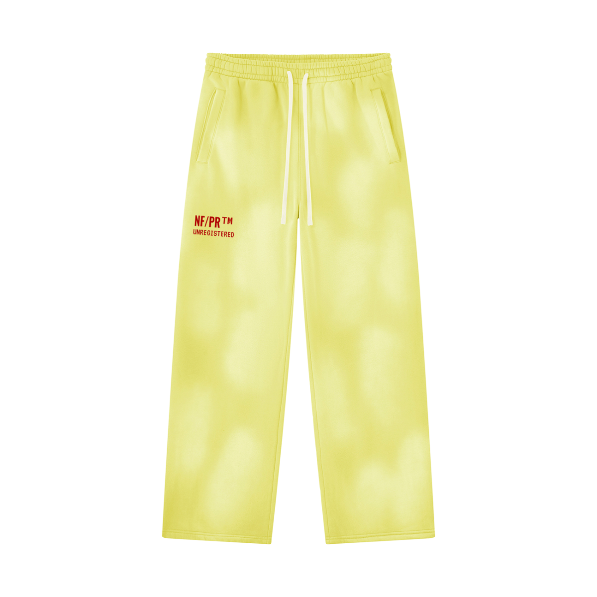Unisex Sunfade Wide Leg Fleece Sweatpants