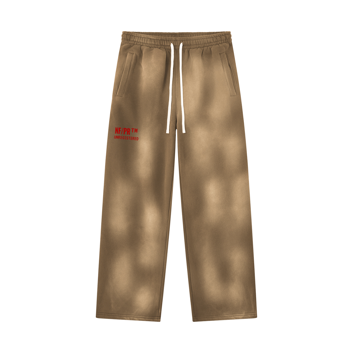 Unisex Sunfade Wide Leg Fleece Sweatpants